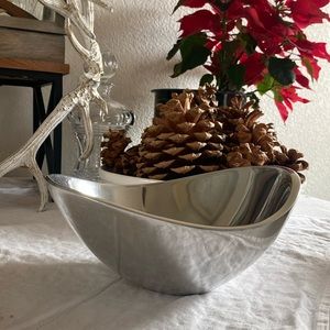 Vintage NAMBE 569 from 1967 hand made decorative metal art bowl